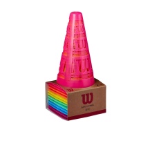 Wilson Safe Cones Multi Marking Cones - 12 Pieces